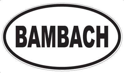 BAMBACH - Oval Magnet