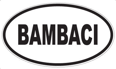 BAMBACI - Oval Magnet