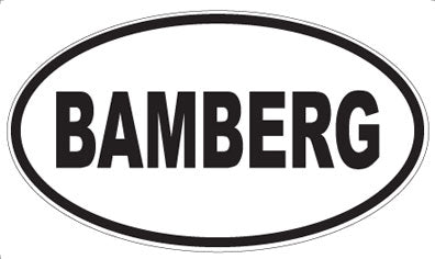 BAMBERG - Oval Magnet
