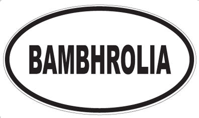 BAMBHROLIA - Oval Magnet