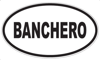BANCHERO - Oval Magnet
