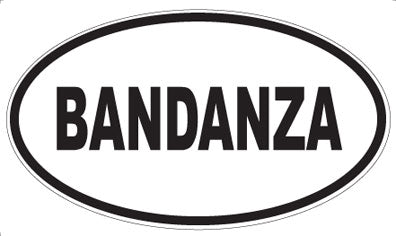 BANDANZA - Oval Magnet