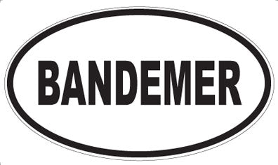BANDEMER - Oval Magnet