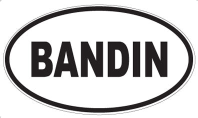 BANDIN - Oval Magnet