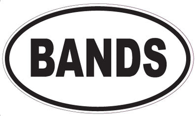 BANDS - Oval Magnet