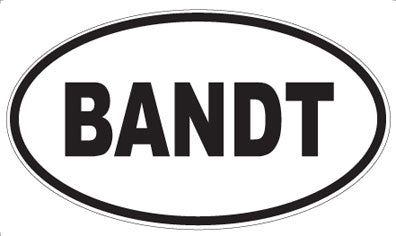BANDT - Oval Magnet