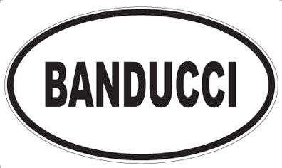 BANDUCCI - Oval Magnet