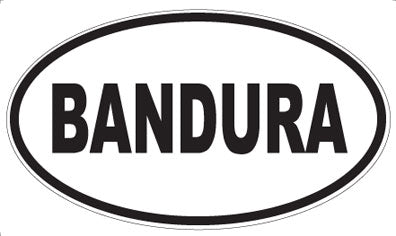 BANDURA - Oval Magnet