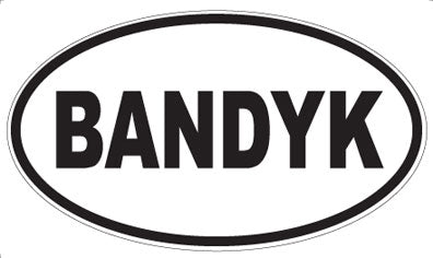 BANDYK - Oval Magnet