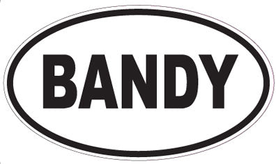 BANDY - Oval Magnet