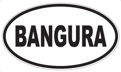 BANGURA - Oval Magnet