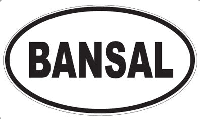 BANSAL - Oval Magnet
