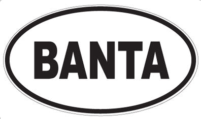 BANTA - Oval Magnet