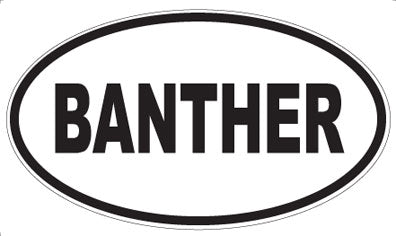 BANTHER - Oval Magnet