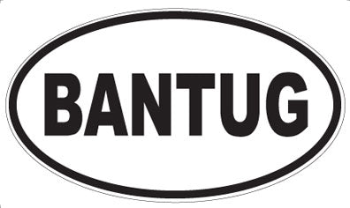 BANTUG - Oval Magnet