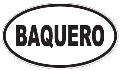 BAQUERO - Oval Magnet