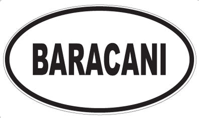 BARACANI - Oval Magnet