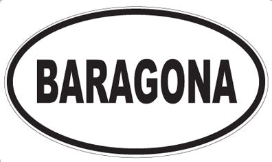 BARAGONA - Oval Magnet