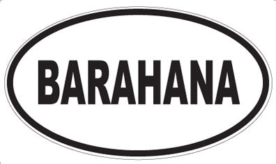 BARAHANA - Oval Magnet