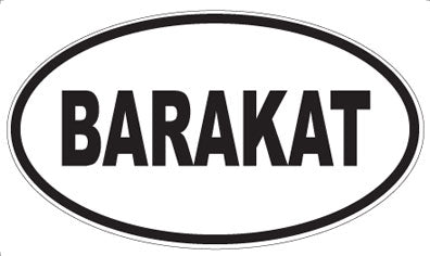 BARAKAT - Oval Magnet