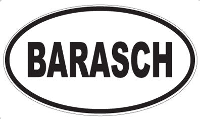 BARASCH - Oval Magnet
