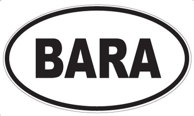 BARA - Oval Magnet