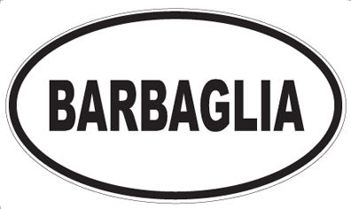BARBAGLIA - Oval Magnet