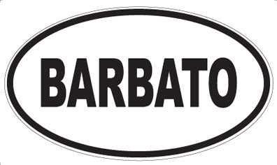 BARBATO - Oval Magnet