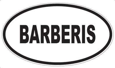 BARBERIS - Oval Magnet