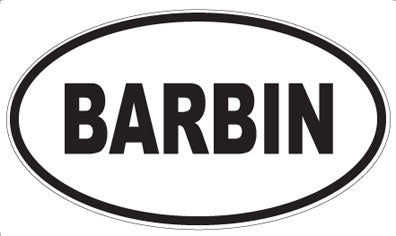 BARBIN - Oval Magnet