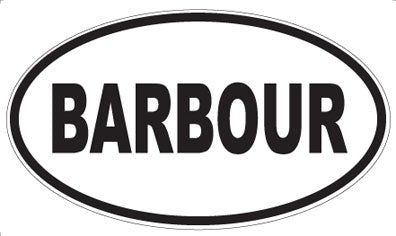BARBOUR - Oval Magnet