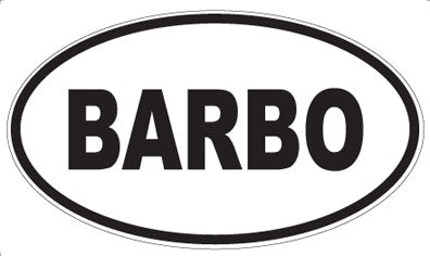 BARBO - Oval Magnet