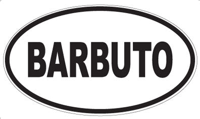 BARBUTO - Oval Magnet