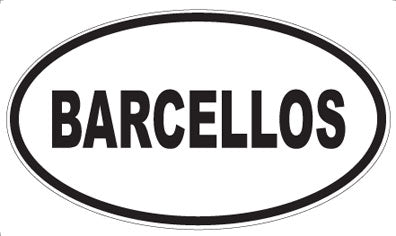 BARCELLOS - Oval Magnet