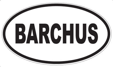 BARCHUS - Oval Magnet