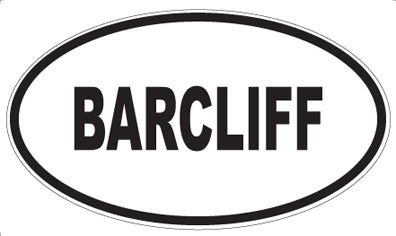 BARCLIFF - Oval Magnet