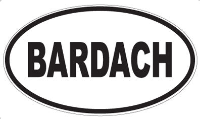 BARDACH - Oval Magnet