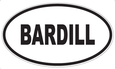 BARDILL - Oval Magnet