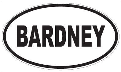 BARDNEY - Oval Magnet