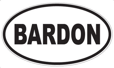 BARDON - Oval Magnet