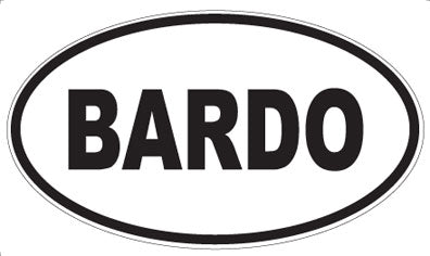 BARDO - Oval Magnet