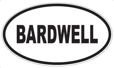 BARDWELL - Oval Magnet