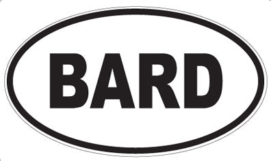 BARD - Oval Magnet
