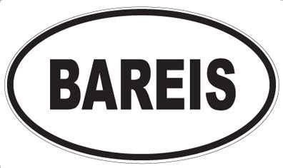 BAREIS - Oval Magnet