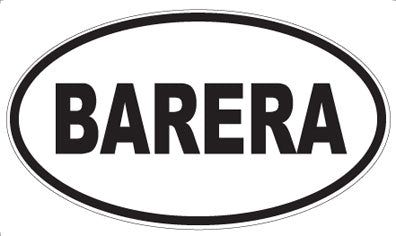 BARERA - Oval Magnet