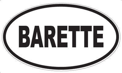 BARETTE - Oval Magnet