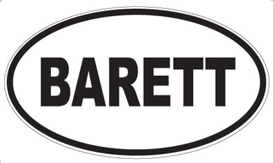 BARETT - Oval Magnet