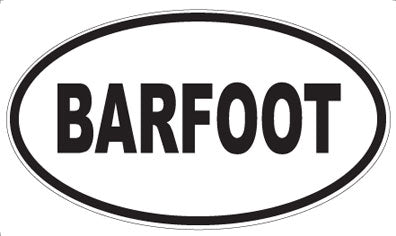 BARFOOT - Oval Magnet