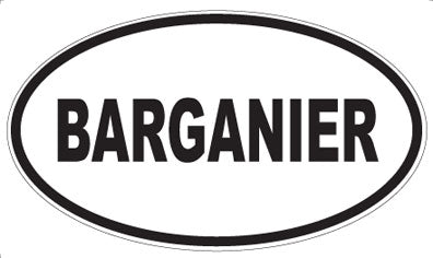 BARGANIER - Oval Magnet