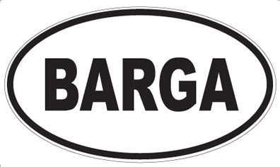 BARGA - Oval Magnet
